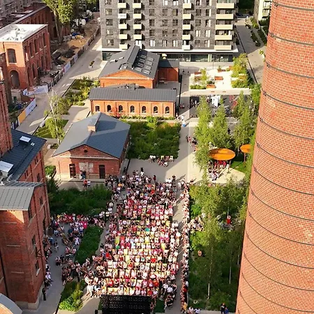 Lägenhet Fuzja Jazz - Parking, Klimatyzacja By Fusionaparts Łódź