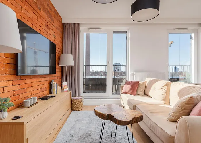 Appartamento Fuzja Jazz - Parking, Klimatyzacja By Fusionaparts Łódź